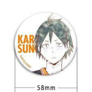 Tadashi Yamaguchi from the anime Haikyu!! Pin badge collectibles